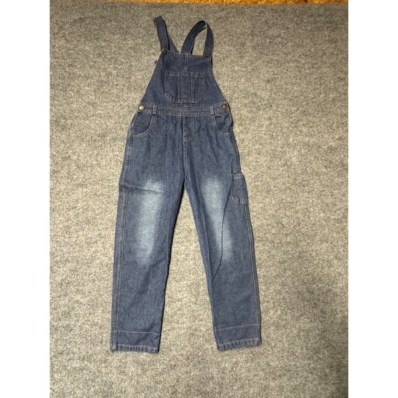 Request girls size 10 blue Denim Overalls 2244-SA-925 - Picture 5 of 10